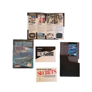 Silent Service (Nintendo Entertainment System, 1989) NES CIB+ TESTED